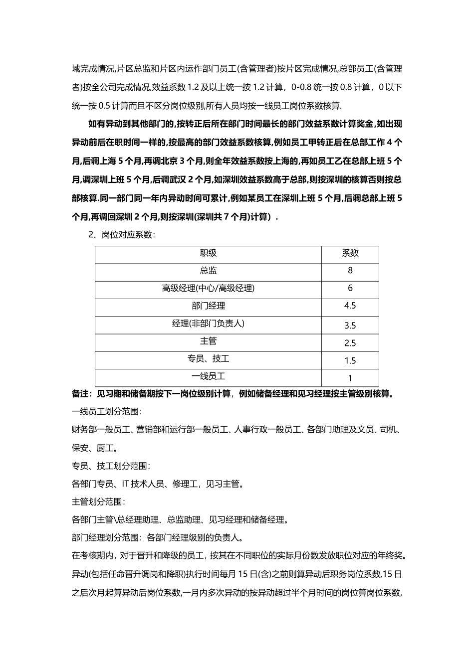 2017年公司年终奖分配方案_第2页