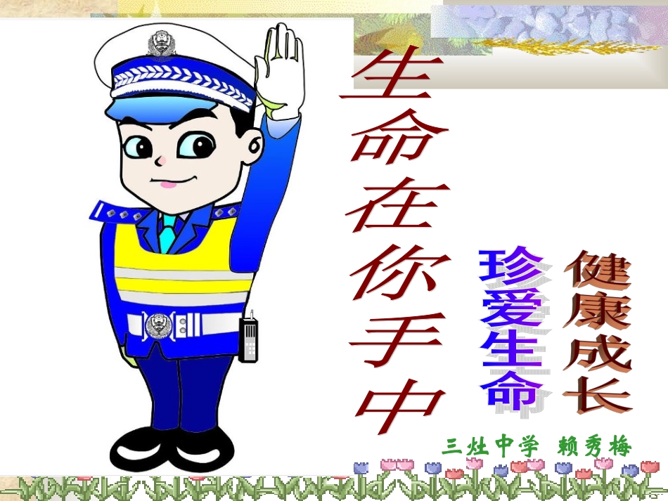 《珍爱生命-注意交通安全》课件_第1页