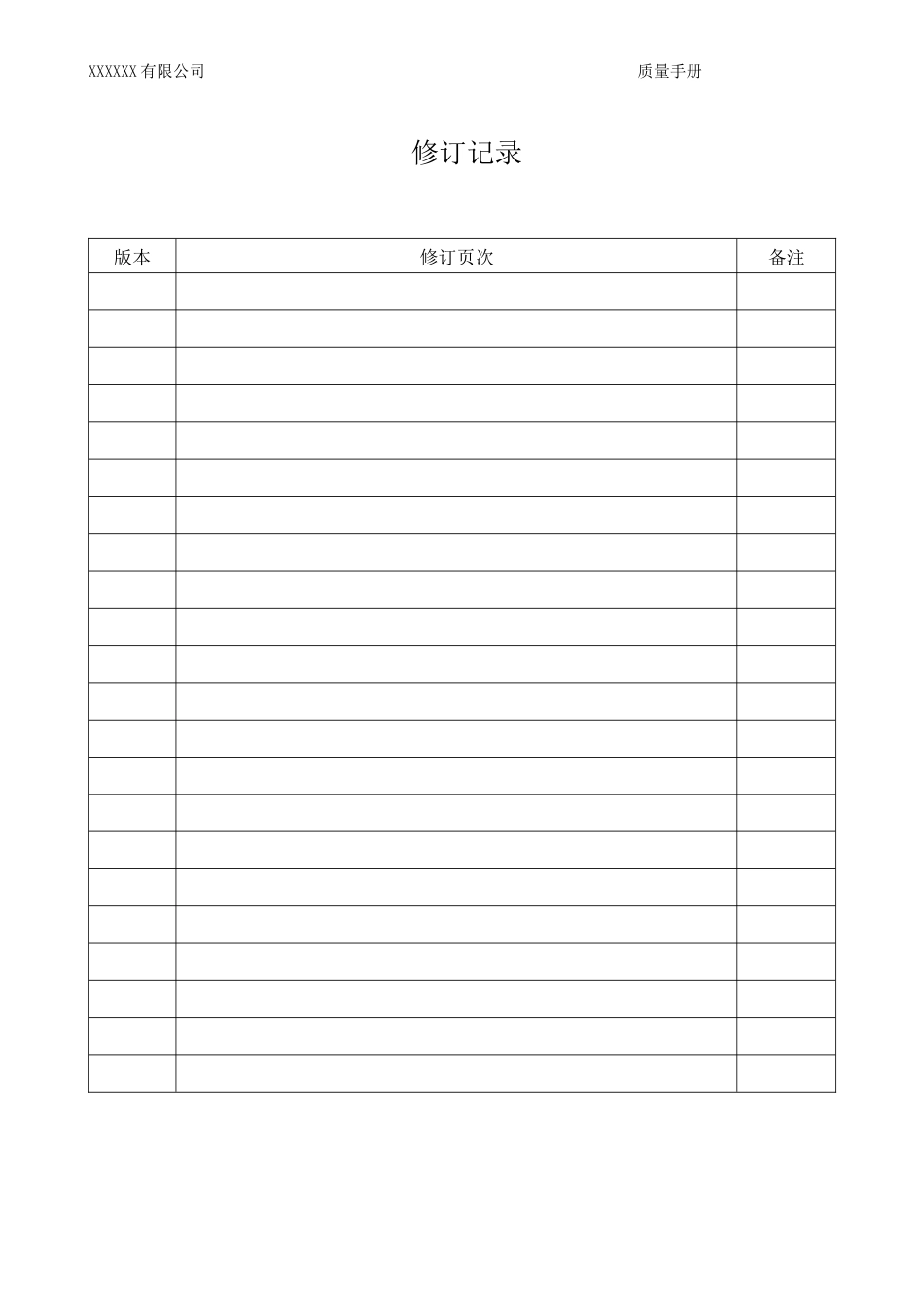 2016版质量管理手册 (2)_第2页