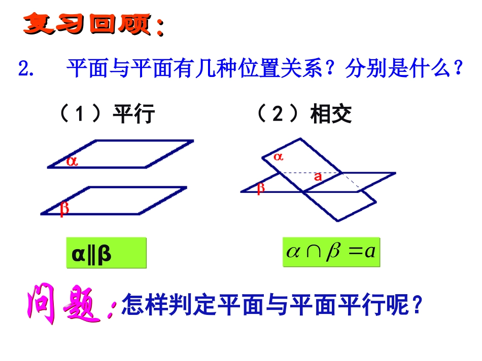 《平面与平面平行的判定》_第3页