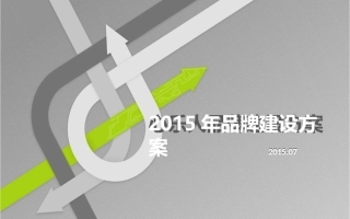 2015品牌建设方案
