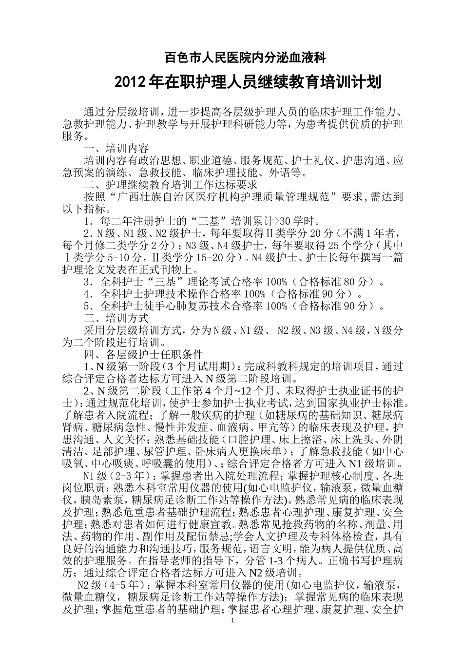 2018年内分泌护士分层级培训_第1页