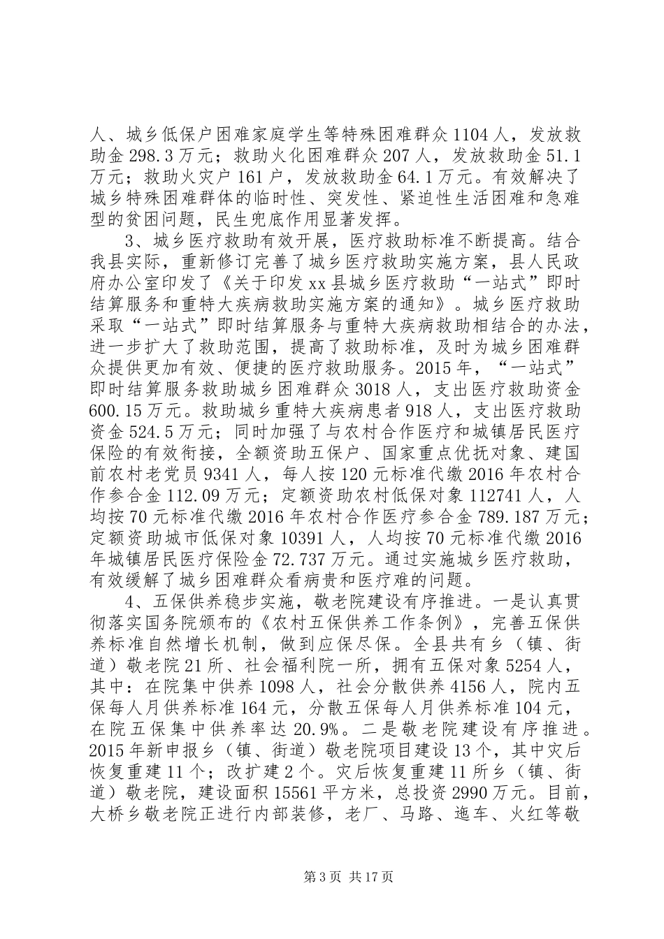 乡镇民政局年度重点项目工作总结暨工作计划_第3页