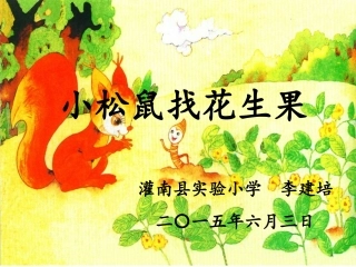 小松鼠找花生果 (2)