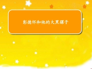 彭德怀和他的大黑骡子 (3)
