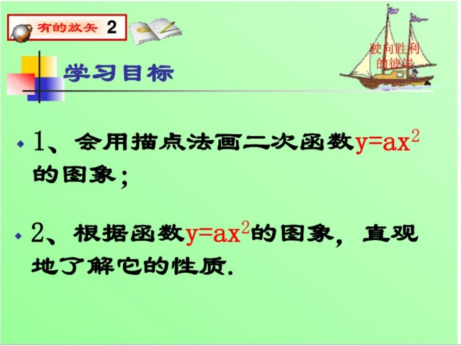 二次函数图象与性质_第2页