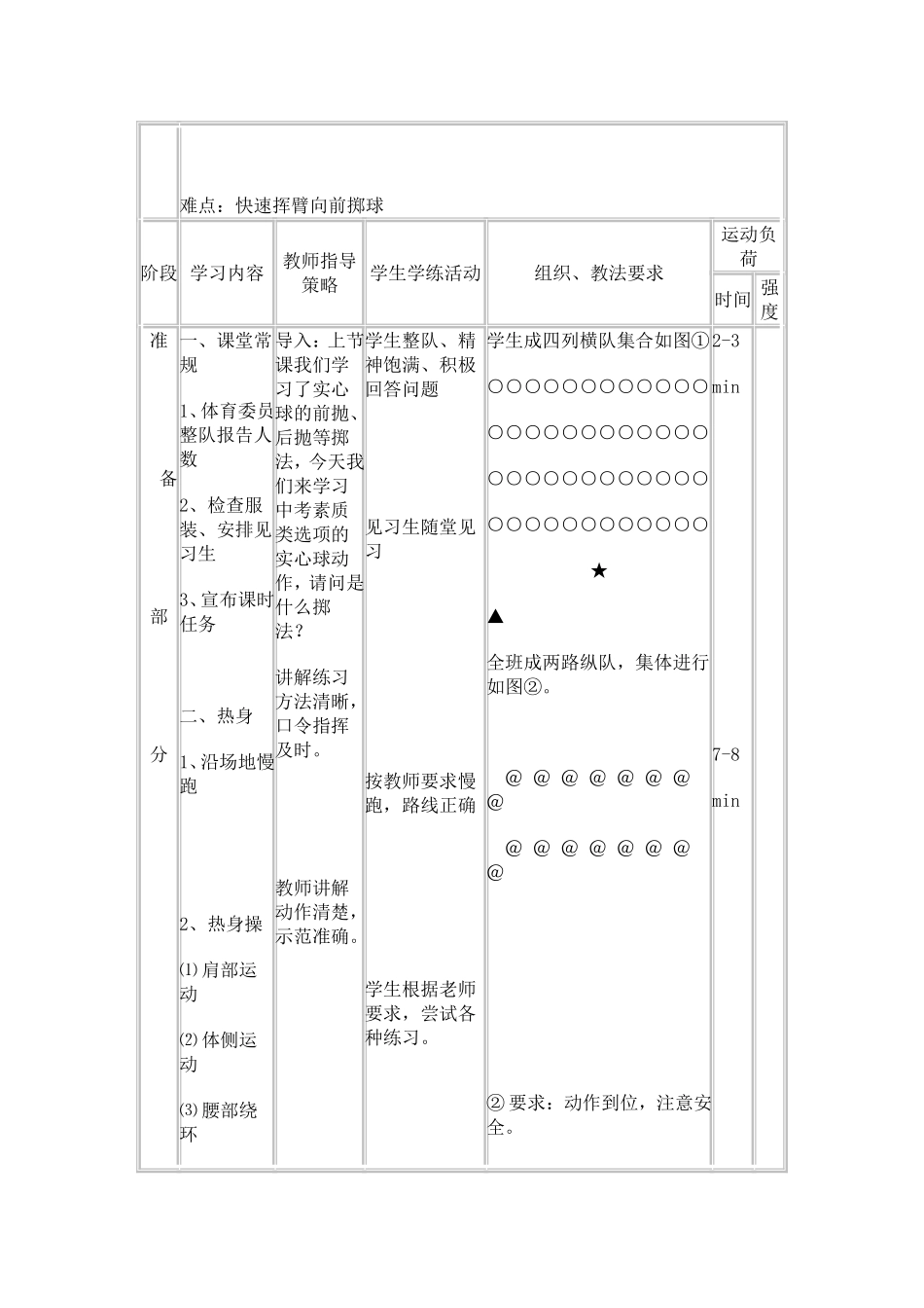 初中实心球教案_第2页