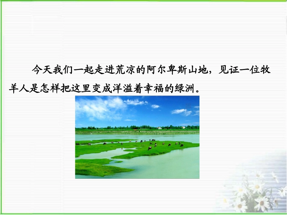 《植树的牧羊人》ppt_第3页