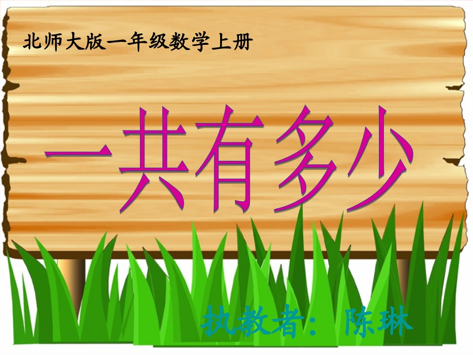 《一共有多少》_第1页