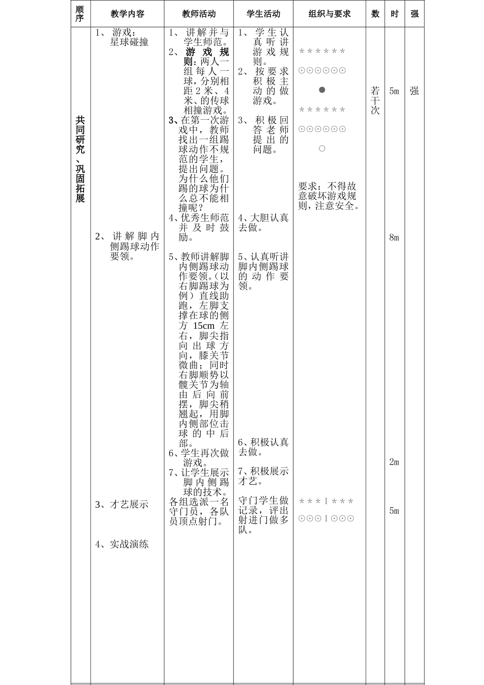 小学体育足球教案_第3页