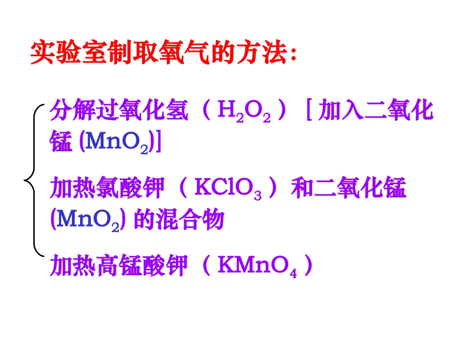 ）氧气的制取PPT课件_第2页