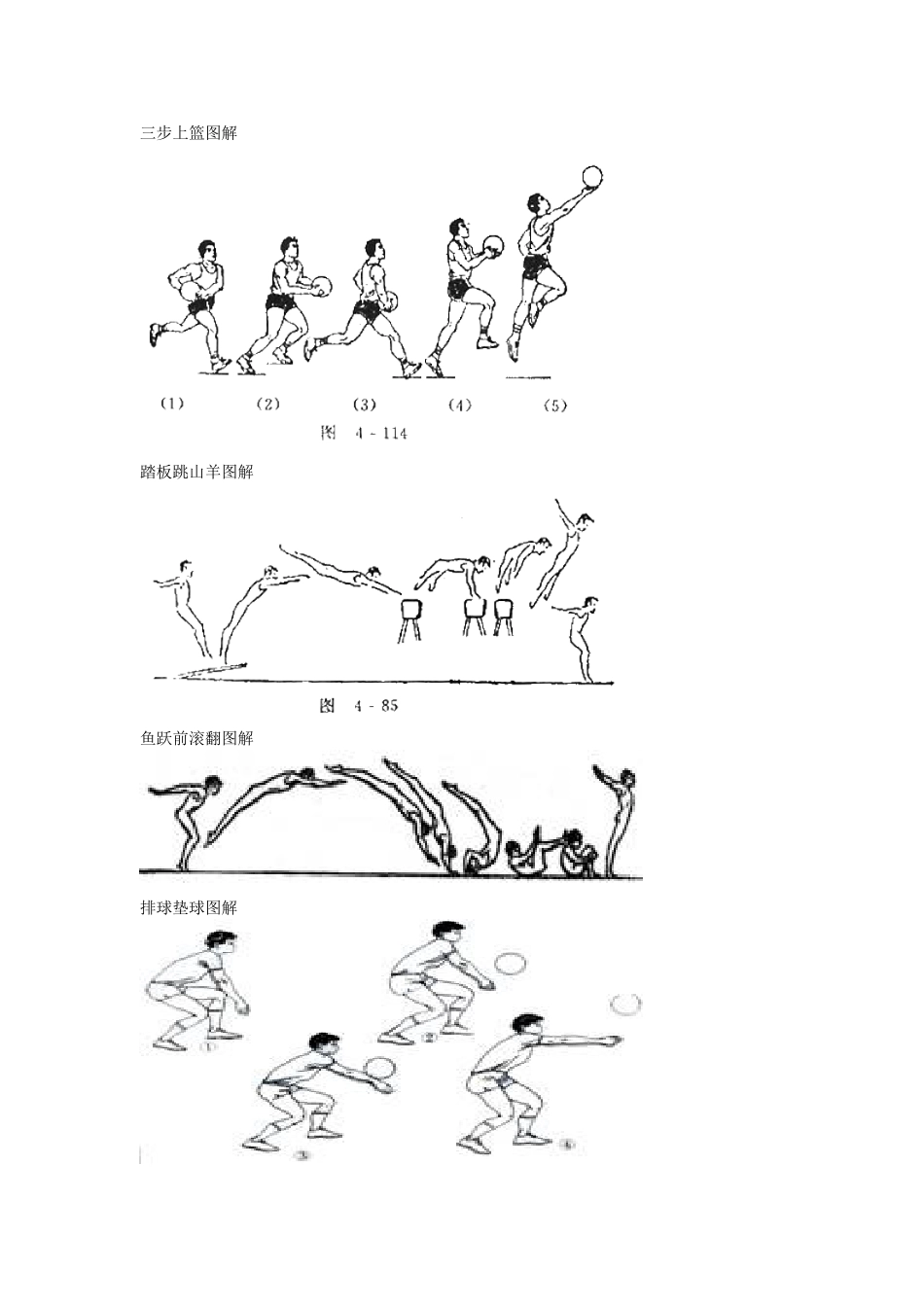体育项目图解_第1页