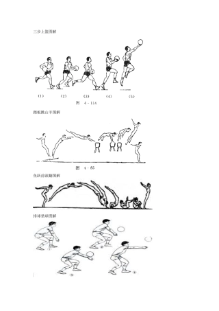 体育项目图解