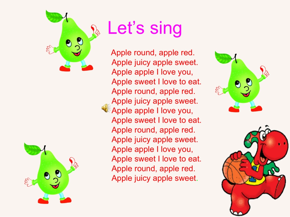 三年级下册Unit4Fruit_第2页