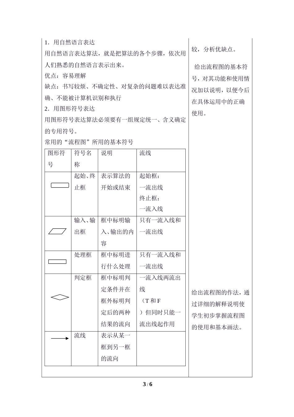 《算法和算法的描述》参考教案_第3页