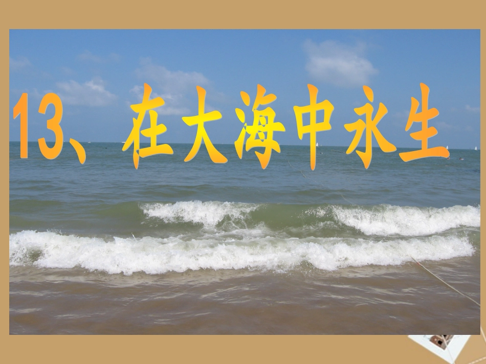 、在大海中永生_第1页