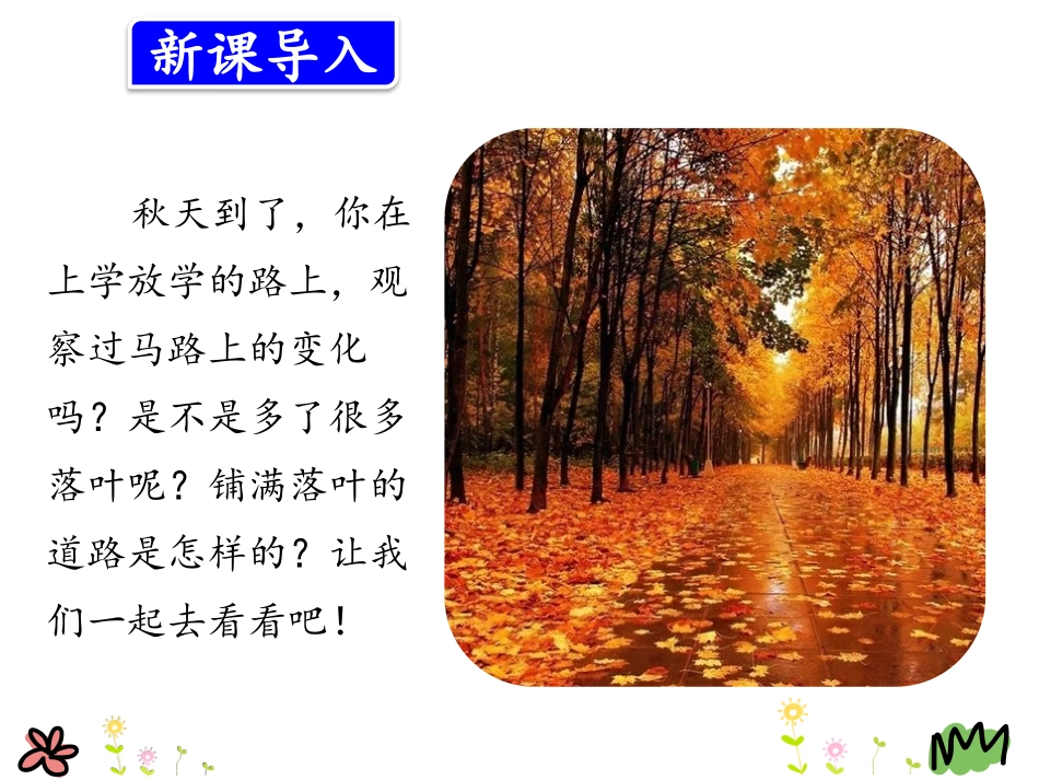 5.《铺满金色巴掌的水泥道》优质课件_第2页