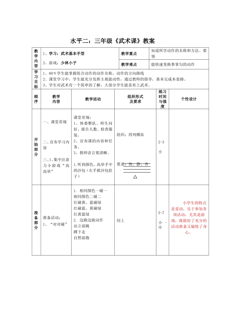 姚娟（武术：手型教学设计_第1页