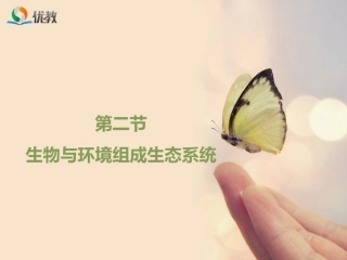 《生物与环境组成生态系统》课件