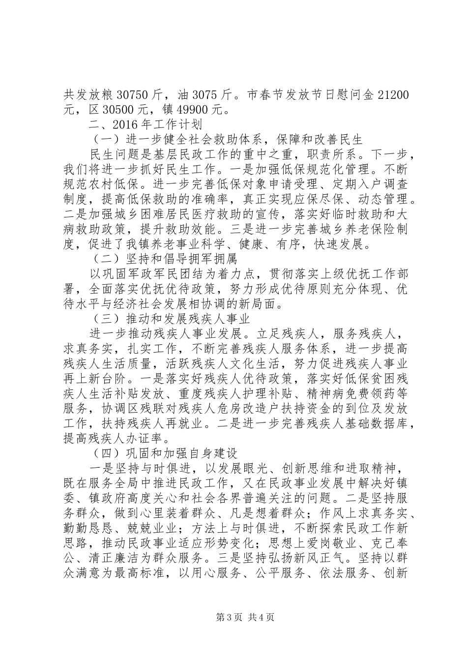 乡镇社会事务办工作总结暨工作计划_第3页