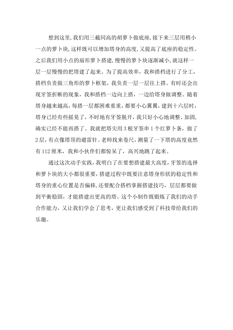 《牙签建塔》_第3页
