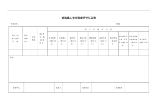 《建筑施工安全检查标准》JGJ59-2011(全套)