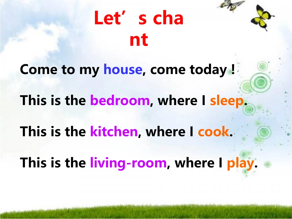 广州版小学英语口语二年级下册Unit3Let'slearn_第2页