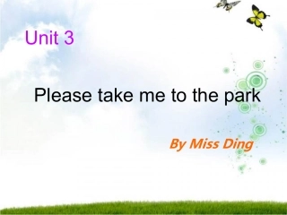 广州版小学英语口语二年级下册Unit3Let'slearn