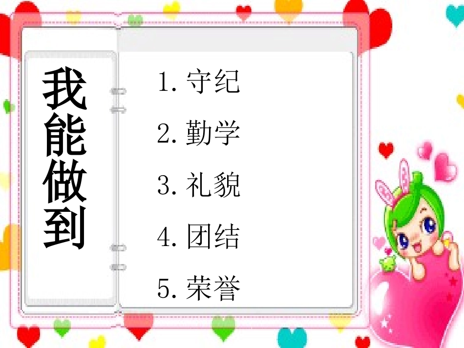 “我能做到“励志主题班会_第2页