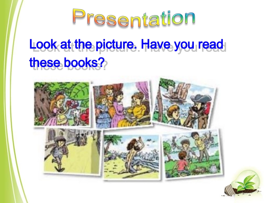 2014春人教新目标八下unit8_have_you_read_treasure_island_yet_Section_A_1_第3页