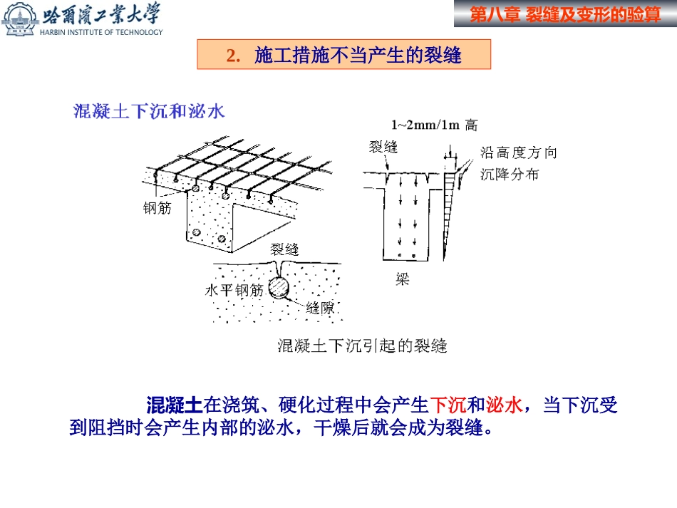08-裂缝及变形的验算哈工大：混凝土结构设计原理_第3页