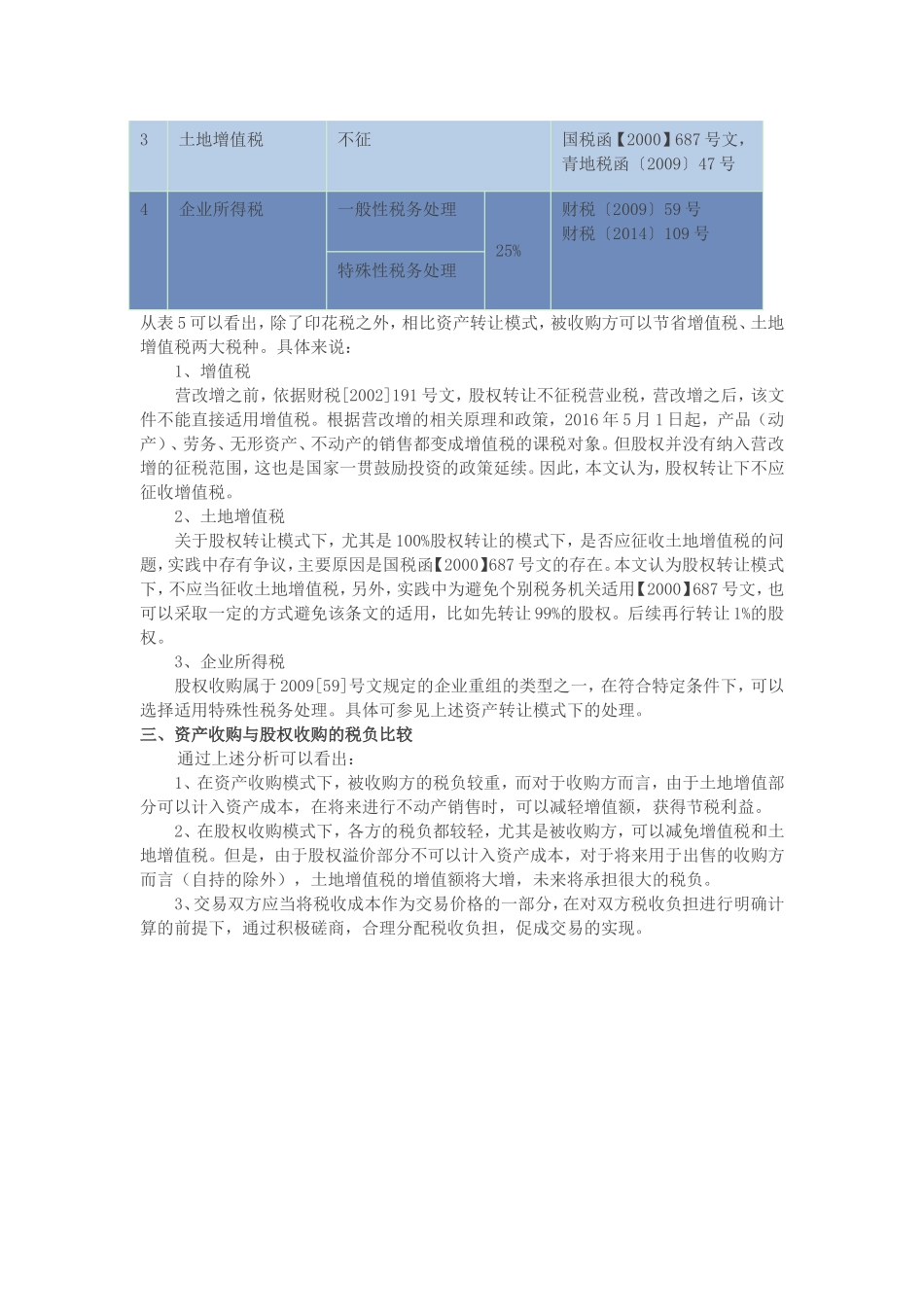 14、营改增后房地产项目并购的涉税分析_第3页