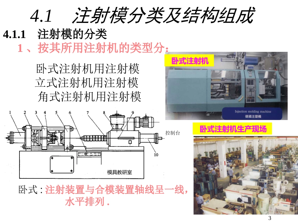 04模具设计 第四章--注射模结构与注射机_第3页