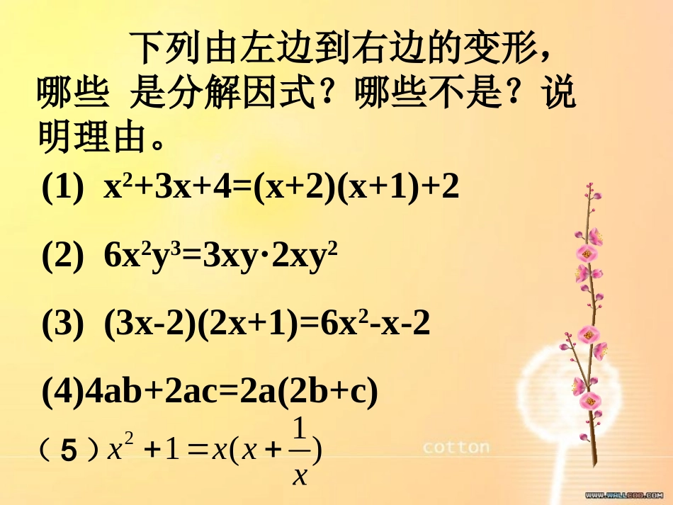 4.2提公因式法课件_第3页