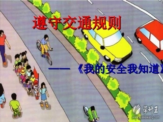 《遵守交通规则》说课稿-1