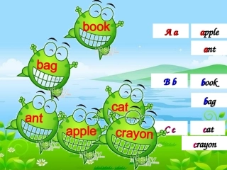 三年级上册字母教学