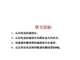 《电生磁》ppt