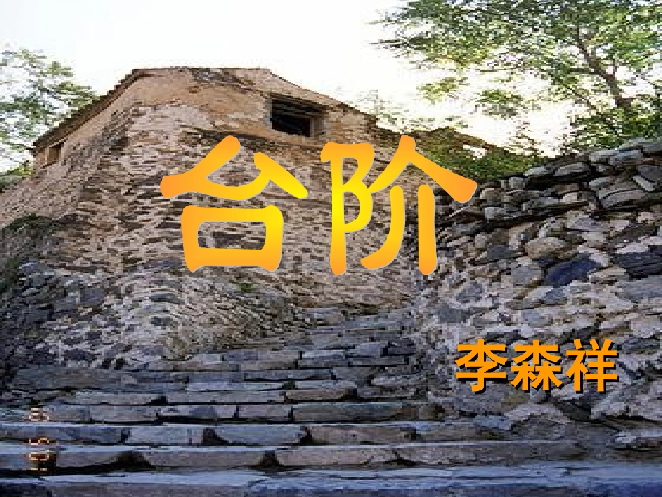 台阶教学课件_第3页