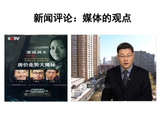新闻评论：媒体的观点（新）