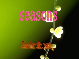 五年级英语fourseasons