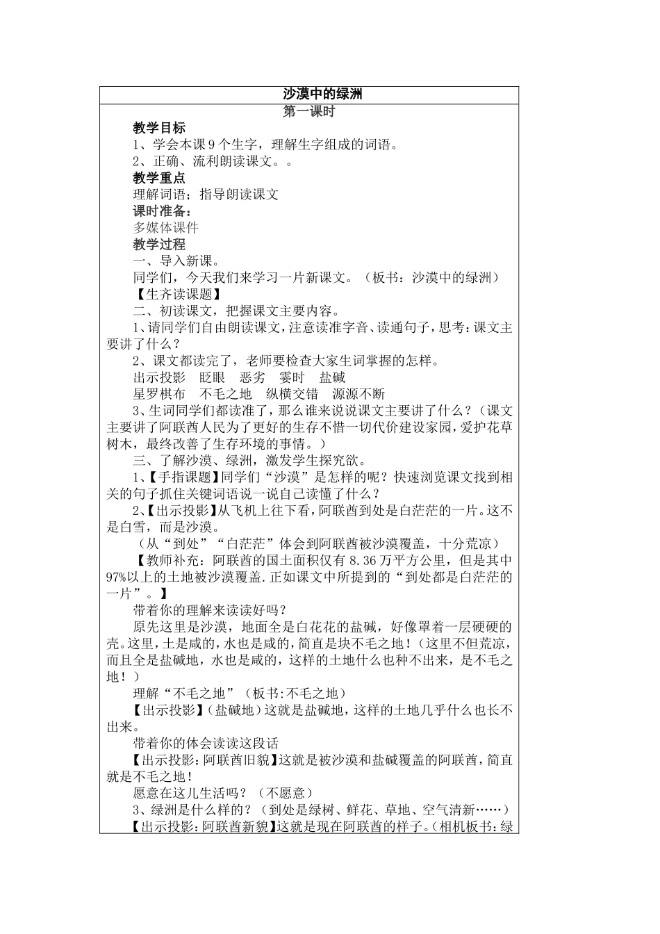 沙漠中的绿洲 (2)_第1页