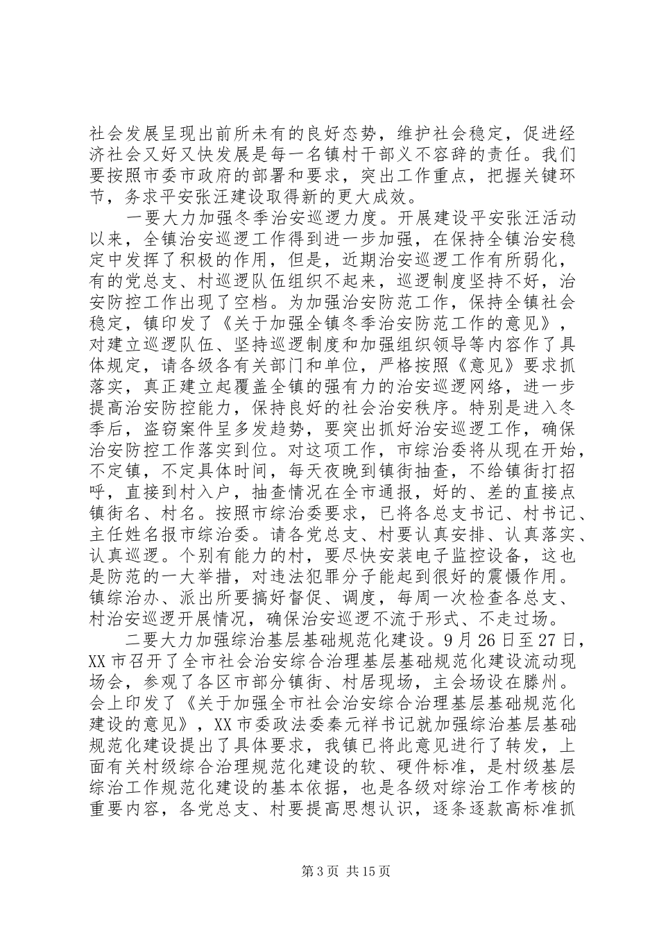 治安防控领导讲话稿_第3页