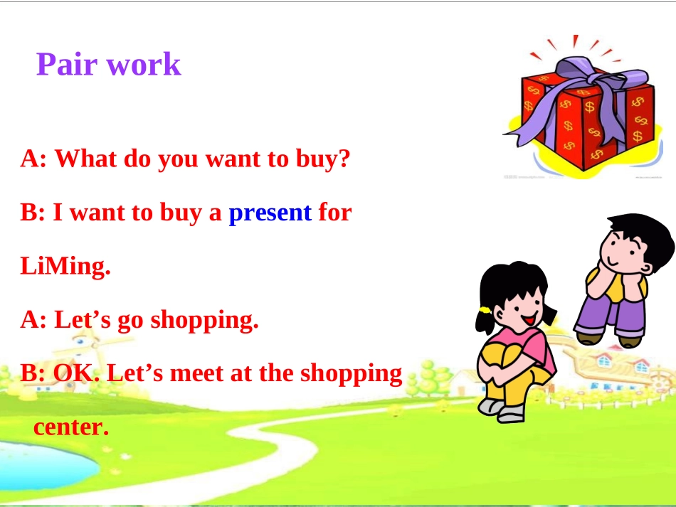 冀教版八年级英语第三单元Lesson+15+A+Present+For+LiMing_第2页