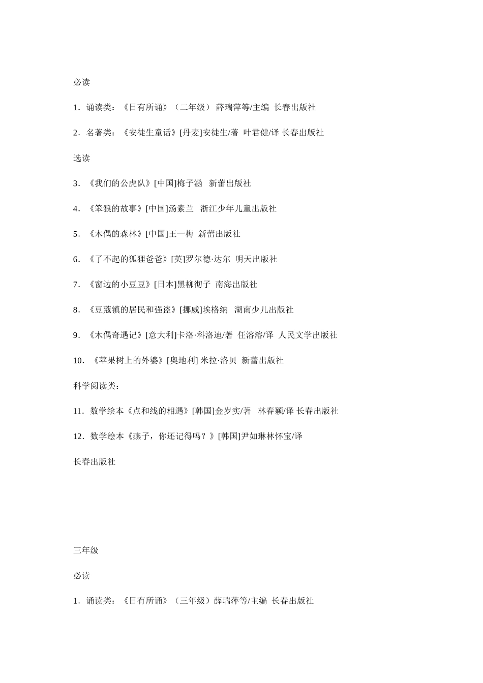 薛瑞萍推荐的阅读书目_第2页