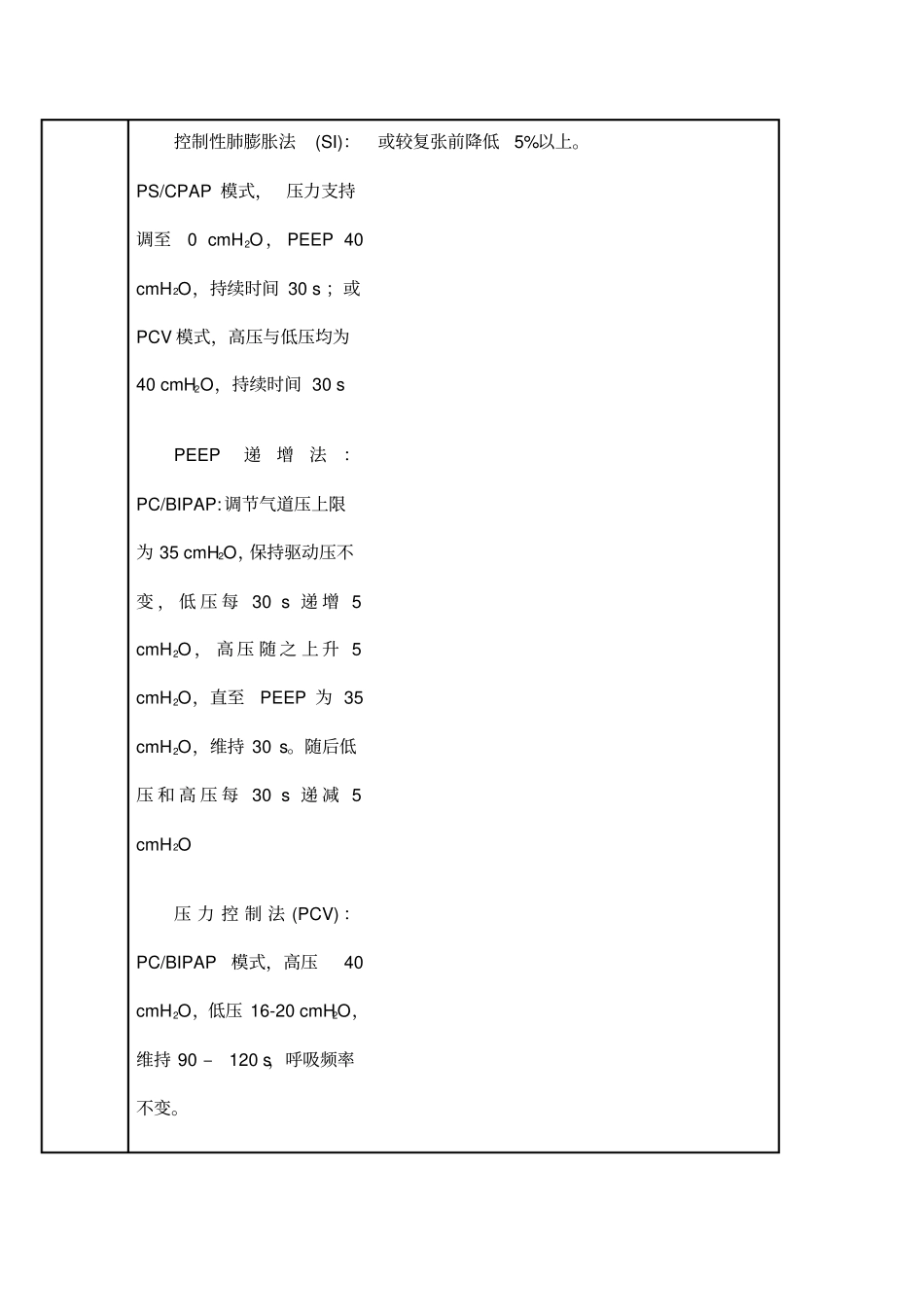 中大医院ICU医疗文件肺复张临床操作_第2页