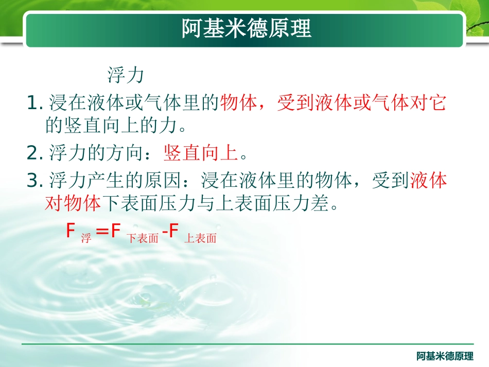 阿基米德原理_第1页