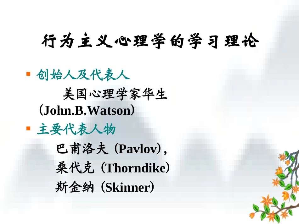 专题二：教育心理学基础理论_第3页