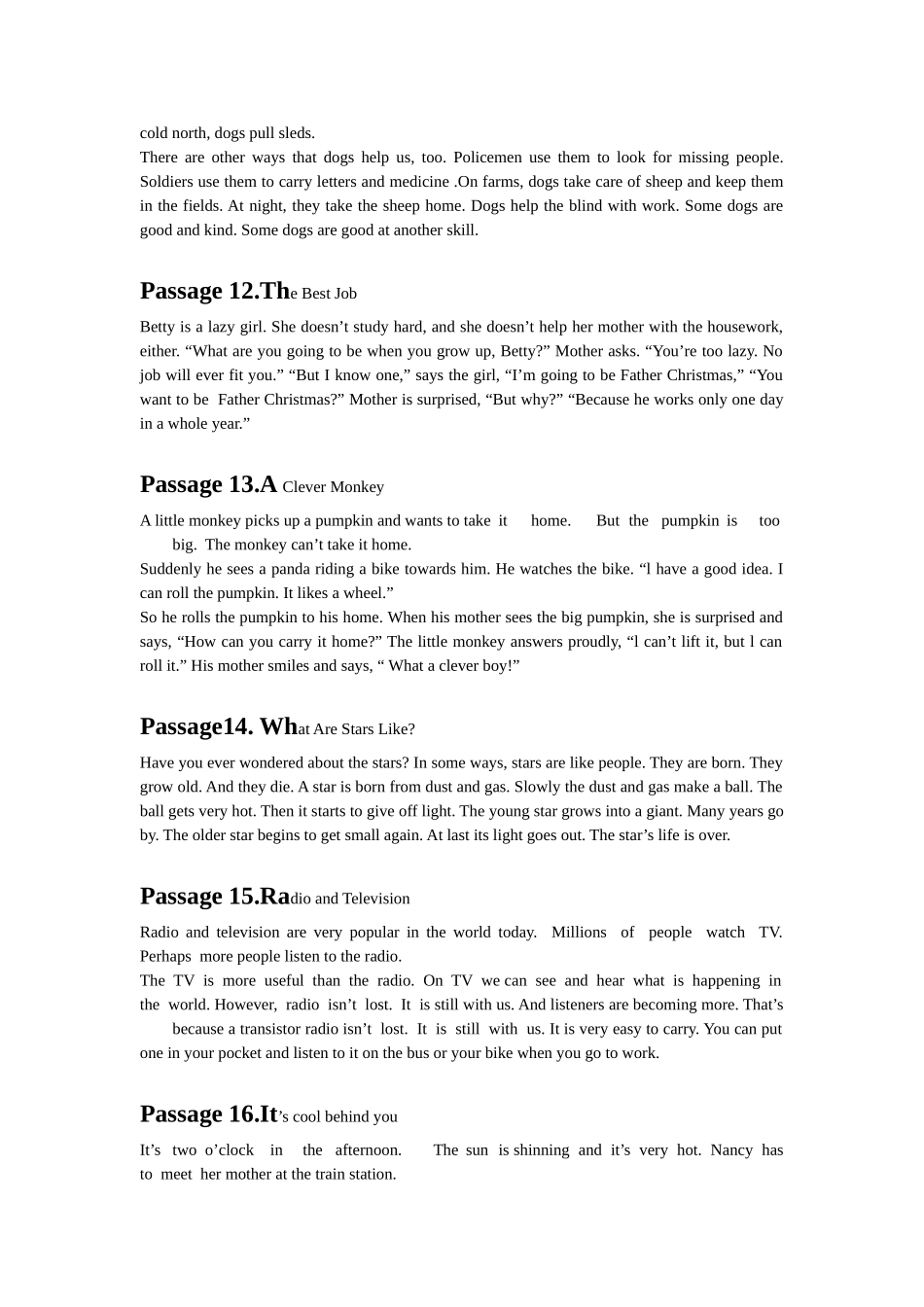 小学英语背诵94篇_第3页