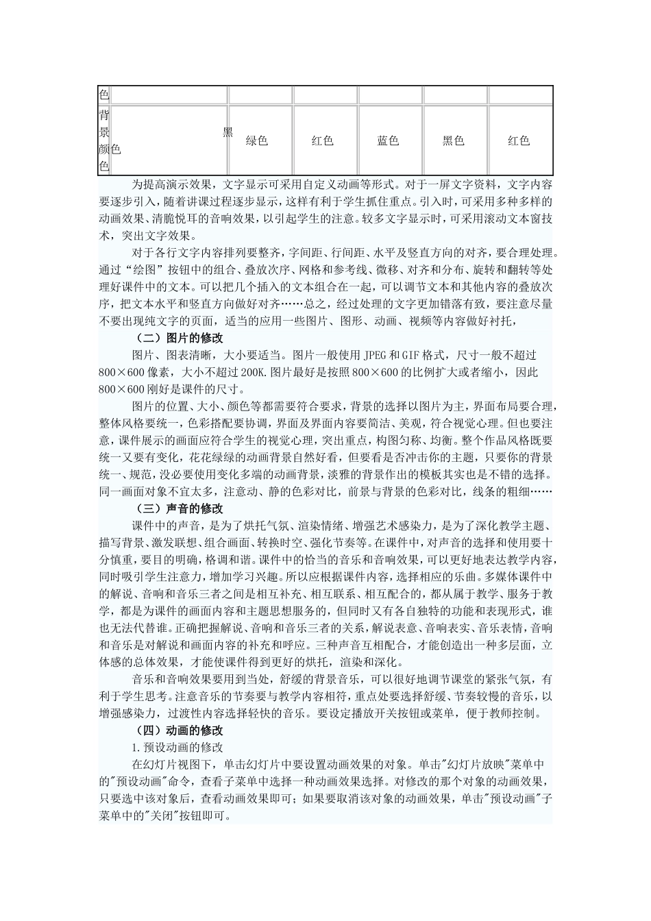 课件制作的原则与技巧_第2页