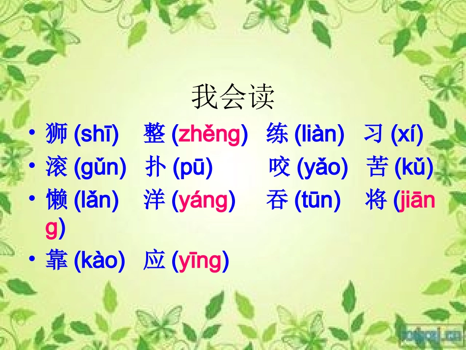 (中小学精品两只小狮子课件_第2页